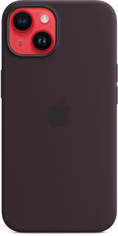 Купить  Apple iPhone 14 Silicone Case with MagSafe, elderberry-3.jpg